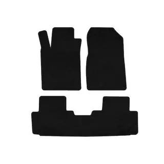 Textil Fußmatten Deluxe (Schwarz) Foto 1