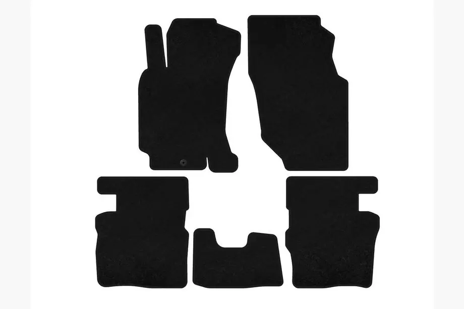 Honda HR-V 1998-2006 Textil Fußmatten Deluxe (5-Türer, Schwarz) Image