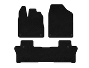 Honda Pilot 2015-2022 Textil Fußmatten Deluxe (2 Reihen, Schwarz) Foto 1