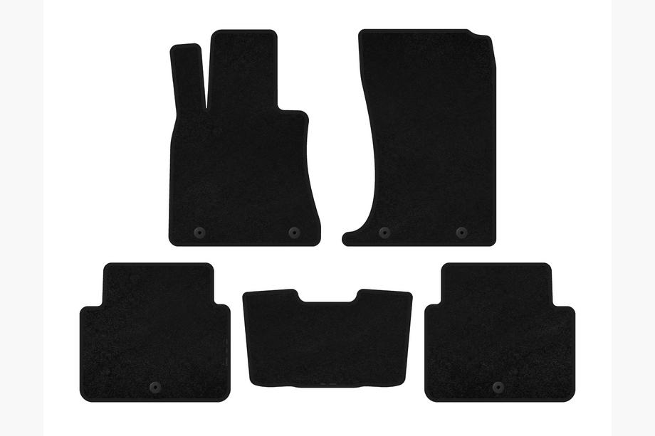 Hyundai Genesis DH 2013-2016 Textil Fußmatten Deluxe (SD, Schwarz) Image