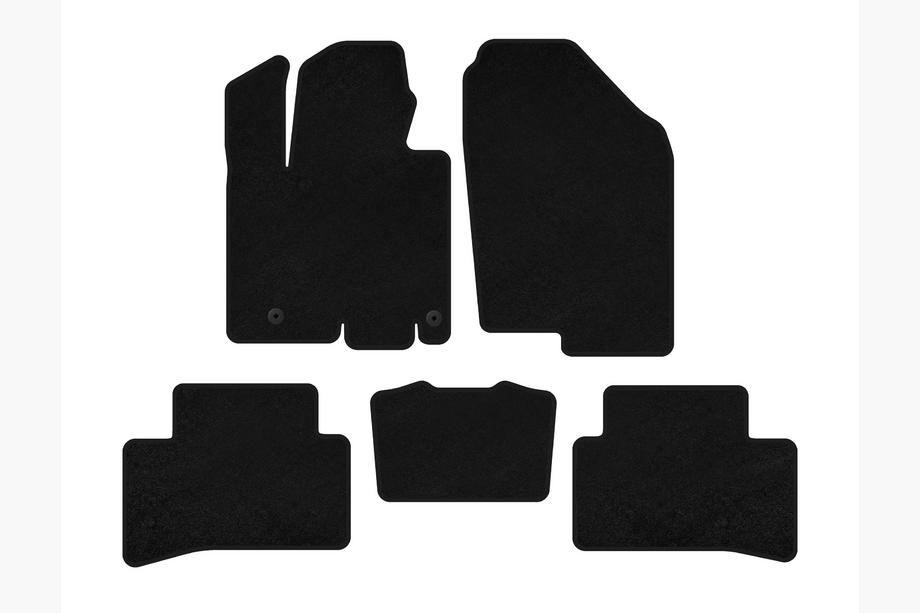 Hyundai Tucson NX4 2021- Textil Fußmatten Deluxe (Schwarz) Image