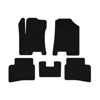 Textil Fußmatten Deluxe (Schwarz) Foto 1