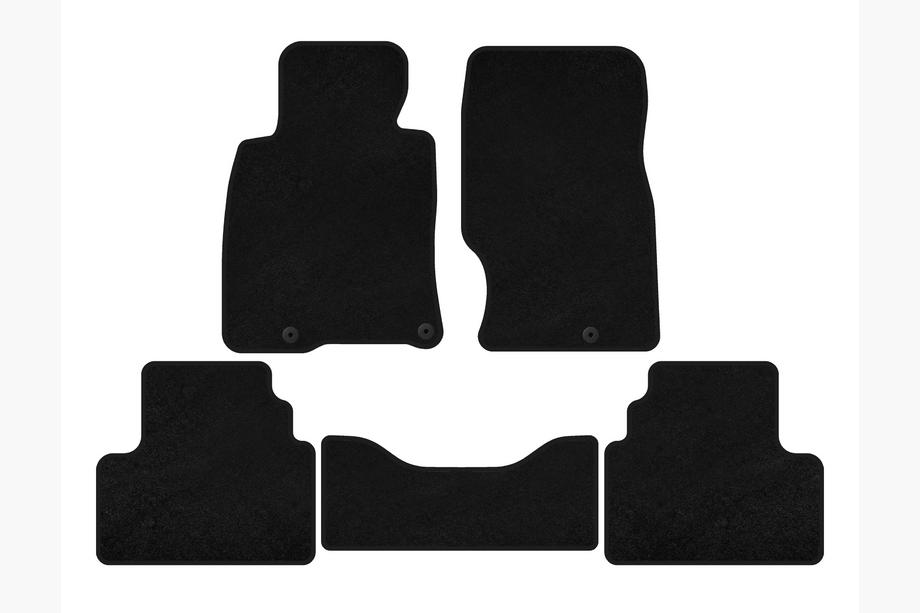 Infiniti G25/G35/37 (V36/CV36) 2006-2015 Textil Fußmatten Deluxe (G25-G35, SD, schwarz) Foto 1