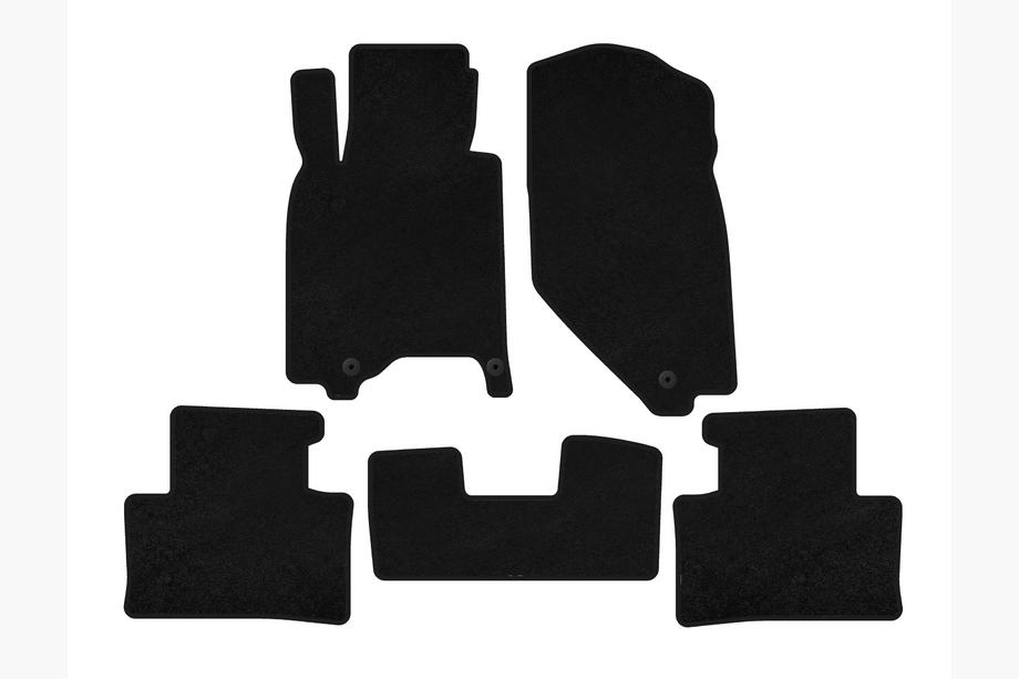Infiniti G25/G35/37 (V36/CV36) 2006-2015 Textil Fußmatten Deluxe (G37 X, SD, schwarz) Image