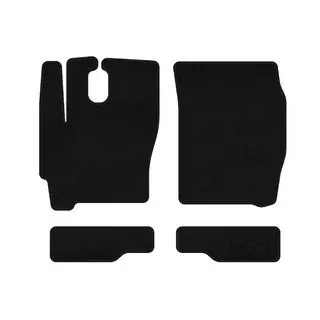 Textil Fußmatten Deluxe (Schwarz) Foto 1