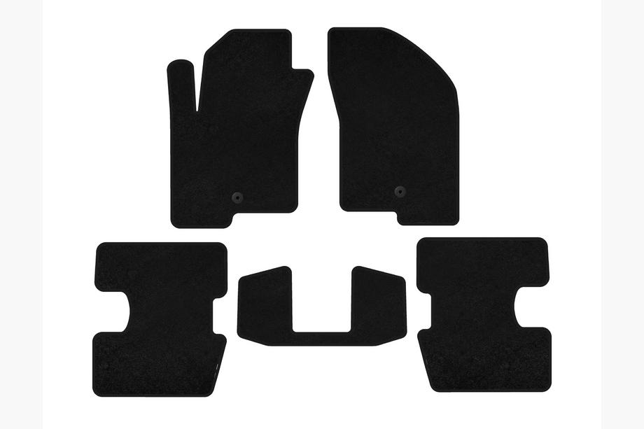 Jeep Patriot 2007-2016 Textil Fußmatten Deluxe (Schwarz) Image
