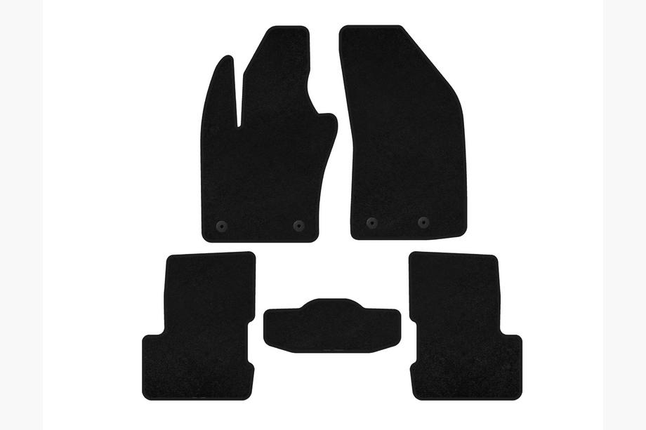 Jeep Renegade 2014- Textil Fußmatten Deluxe V-2 (Schwarz) Image