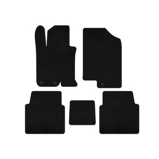 Textil-Autoteppiche Deluxe V-1 (SD, Schwarz) Foto 1