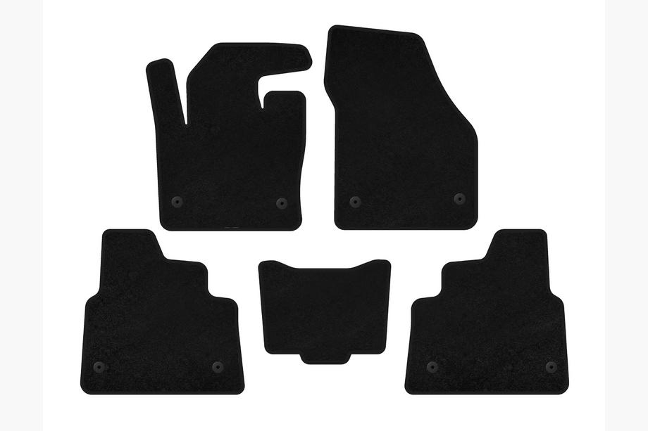 Land Rover Discovery Sport 2014- Textil-Fußmatten Deluxe (2019-, Schwarz) Image