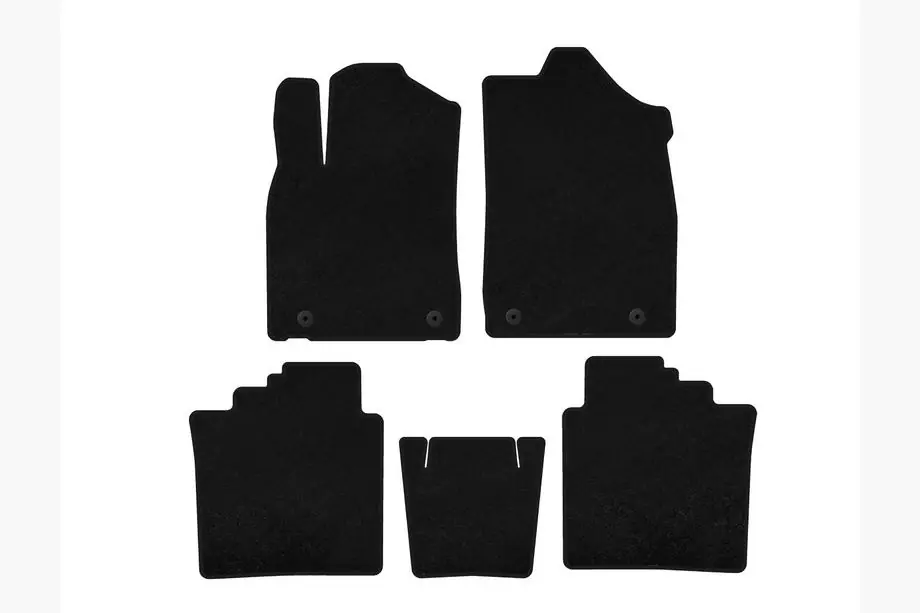 Lexus ES 2012-2018 Textil Fußmatten Deluxe (Schwarz) Image