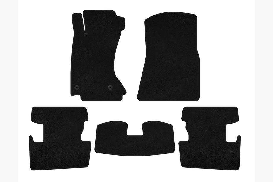 Lexus IS 2005-2013 Textil-Fußmatten Deluxe (Allrad, SD, schwarz) Image