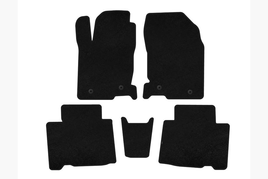 Lexus NX 2014-2021 Textil Fußmatten Deluxe (Schwarz) Image