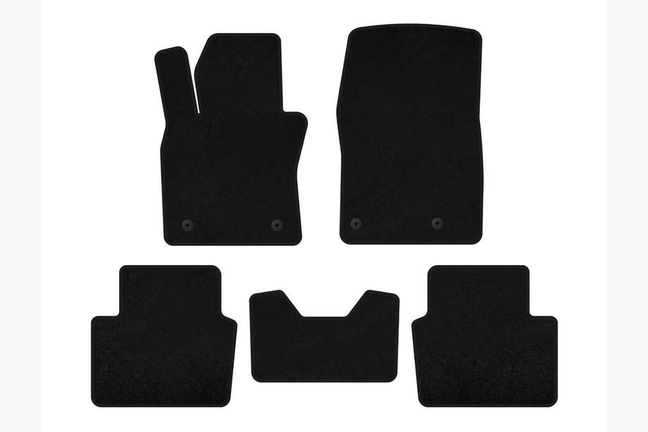 Mazda 3 2019- Textil Fußmatten Deluxe (HB, Schwarz) Image