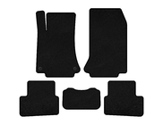 Mercedes A-class W176 2012-2018 Textil Fußmatten Deluxe (Schwarz) Foto 1