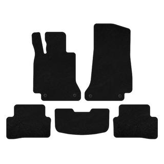 Textil Fußmatten Deluxe (SD, Schwarz) Mercedes C-class W205 2014-2021 Foto 1