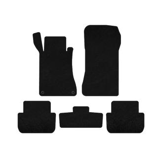 Textil Fußmatten Deluxe (Coupé, Schwarz) Mercedes CLK W209 2002-2010 Foto 1
