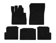 Mercedes G class W463 1990-2018 Textil Fußmatten Deluxe (2012-2015, 5-türig, schwarz) Foto 1