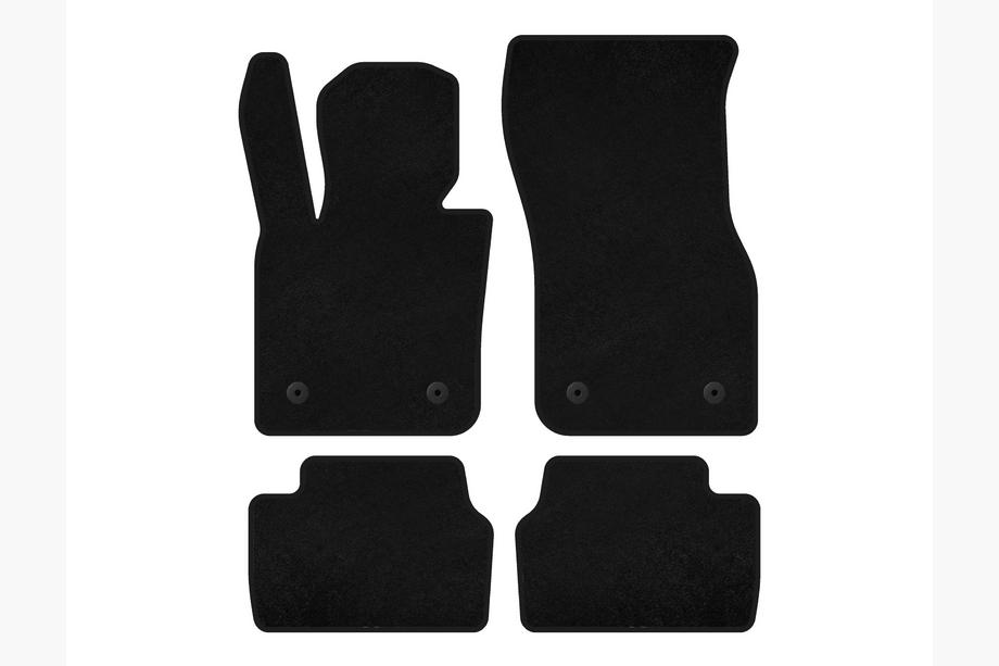 Mini Cooper F55/56/57 2014-2023 Textil Fußmatten Deluxe (für F55, 5-türig, schwarz) Image