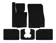 Mini Cooper F55/56/57 2014-2023 Textil Fußmatten Deluxe (für S F55, 5-türig, schwarz) Foto 1