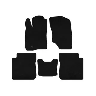 Textil Fußmatten Deluxe (Schwarz) Foto 1