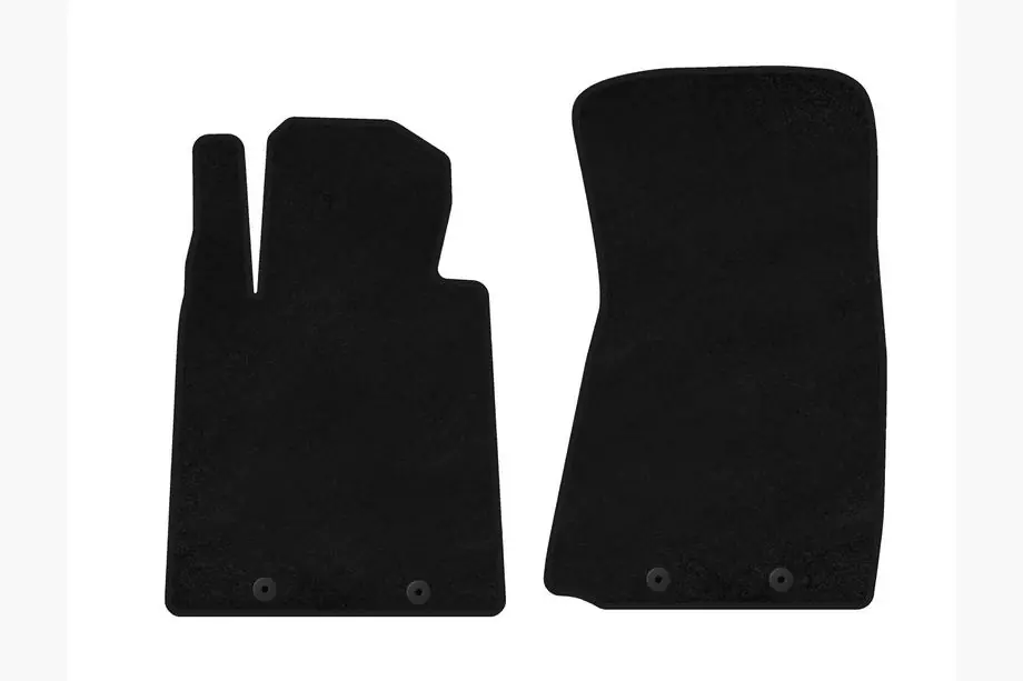 Nissan 370Z 2008-2021 Textil Fußmatten Deluxe (Coupé, Schwarz) Image