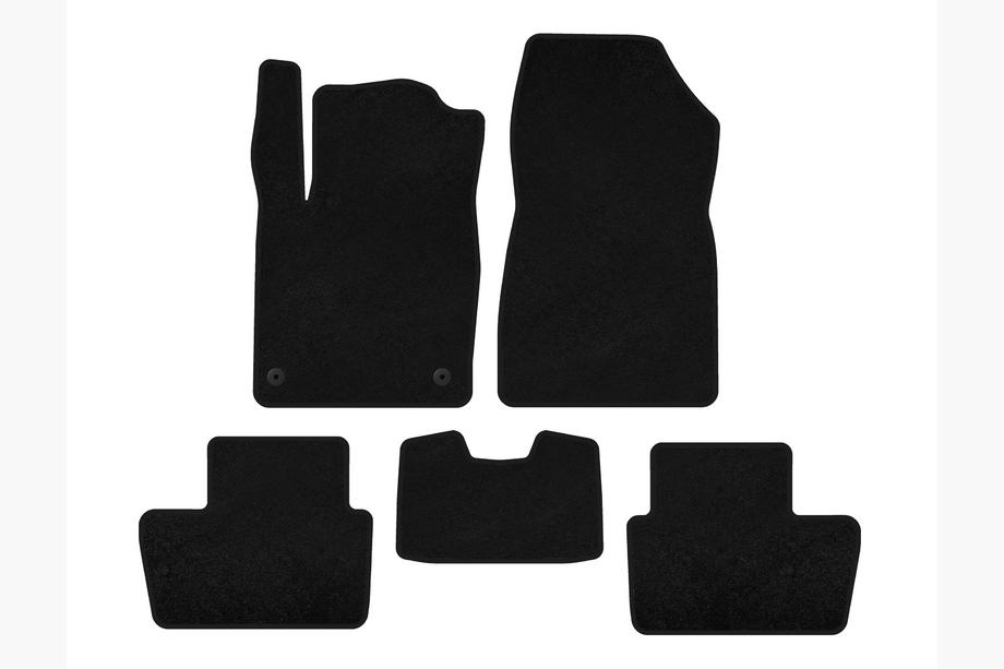 Nissan Juke 2020- Textil Fußmatten Deluxe (Schwarz) Image