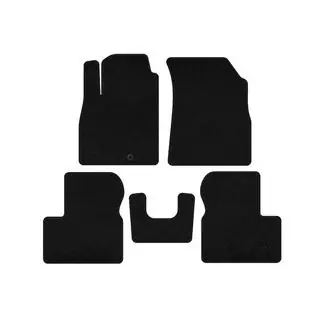 Textil Fußmatten Deluxe (Schwarz) Foto 1