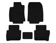 Nissan Tiida 2011-2014 Textil Fußmatten Deluxe (HB, Schwarz) Foto 1