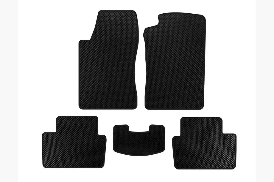 Opel Vectra B 1995-2002 Textil Fußmatten Deluxe (LB, Schwarz) Image
