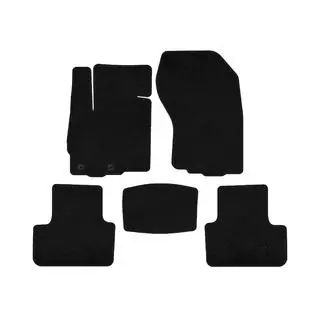 Textil Fußmatten Deluxe (Schwarz) Foto 1