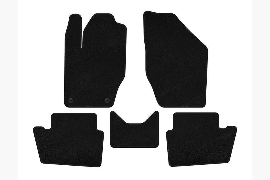 Peugeot 408 2010-2018 Textil Fußmatten Deluxe (Schwarz) Image