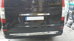 Mercedes Vito W639 2004-2014 Kofferraumdeckel Zierleiste Edelstahl Foto 3