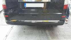 Mercedes Vito W639 2004-2014 Kofferraumdeckel Zierleiste Edelstahl Foto 4