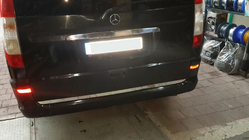 Mercedes Vito W639 2004-2014 Kofferraumdeckel Zierleiste Edelstahl Foto 7