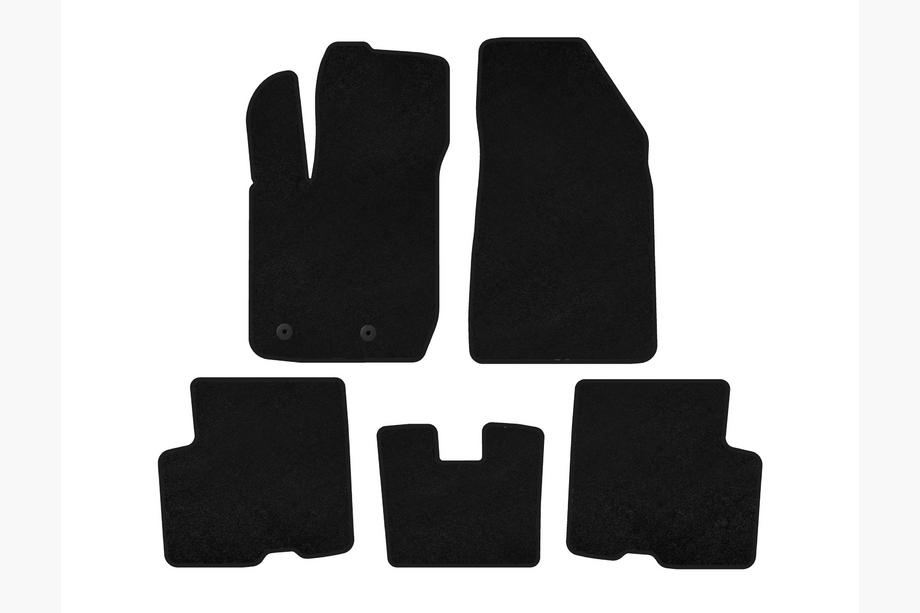 Renault Arkana 2019- Textil Fußmatten Deluxe (Vorderradantrieb, schwarz) Image