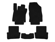 Renault Clio IV 2012-2019 Textil Fußmatten Deluxe (2012-2016, HB, 5-türig, schwarz) Foto 1