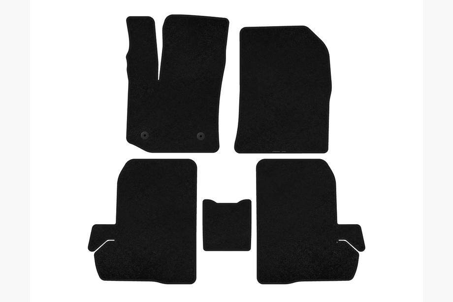 Renault Dokker 2013-2022 Textil Fußmatten Deluxe (Schwarz) Image