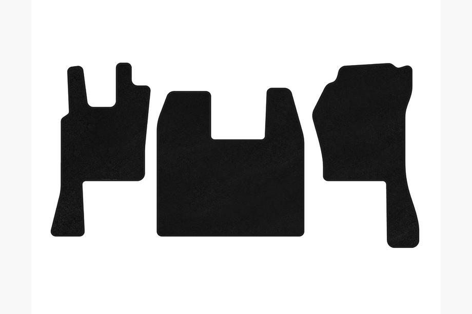 Scania P Series 2004-2017 Textil Fußmatten Deluxe (Schwarz) Image