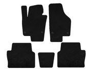 Seat Alhambra 2010- Textil Fußmatten Deluxe (2 Reihen, Schwarz) Foto 1