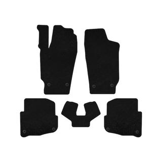 Textil Fußmatten Deluxe (SD, Schwarz) Skoda Fabia 2000-2007 Foto 1