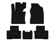 SsangYong Tivoli 2015- Textil Fußmatten Deluxe (Schwarz) Foto 1
