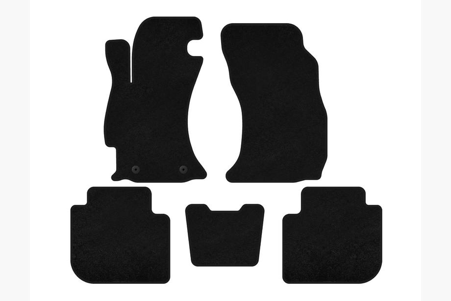 Subaru Forester 2013-2018 Textil Fußmatten Deluxe (2013-2017, Schwarz) Image
