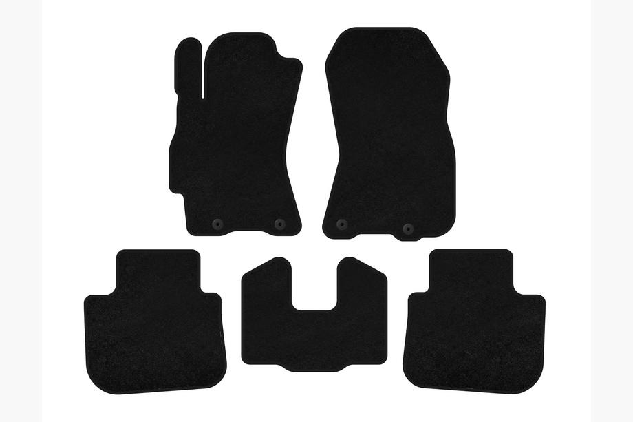 Subaru Outback 2009-2014 Textil Fußmatten Deluxe (Schwarz) Image