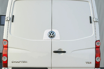 Volkswagen Crafter 2006-2016 Chrom Rahmen Hecklogo (Edelstahl) Foto 1