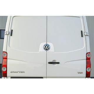 Chrom Rahmen Hecklogo (Edelstahl) Volkswagen Crafter 2006-2016 Foto 1