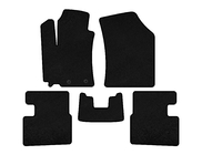 Suzuki Swift 2010-2017 Textil Fußmatten Deluxe (HB, 5-Türer, schwarz) Foto 1