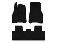Tesla Model Y 2020- Textil-Fußmatten Deluxe (2020-2024, schwarz) Foto 1