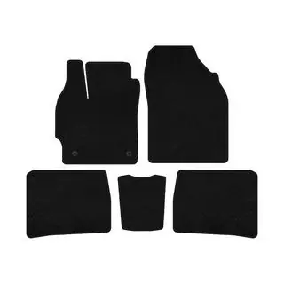 Textil Fußmatten Deluxe (LB, Schwarz) Foto 1
