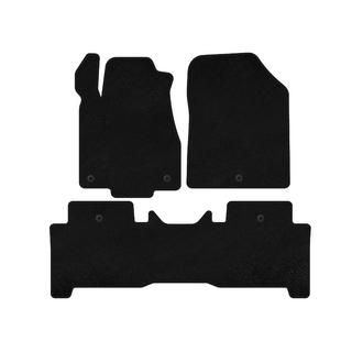 Textil Fußmatten Deluxe (2 Reihen, Schwarz) Acura MDX 2007-2013 Foto 1
