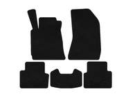 Alfa Romeo 159 2005–2011 Textil Fußmatten Deluxe V-1 (Schwarz) Foto 1